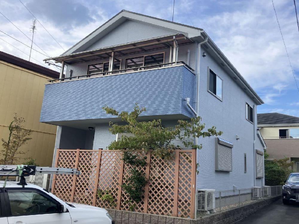 津市の外壁塗装、屋根塗装をリペイント匠が施工した写真
