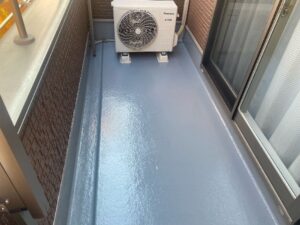 津市の外壁塗装、防水工事をリペイント匠が施工した写真