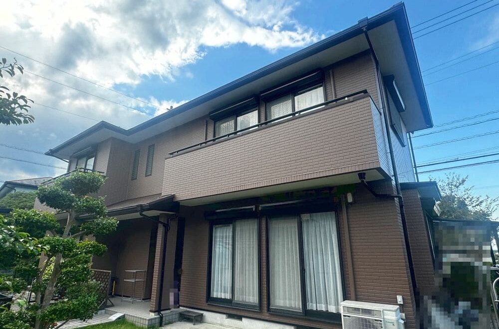 鈴鹿市の外壁塗装、屋根塗装をリペイント匠が施工した写真