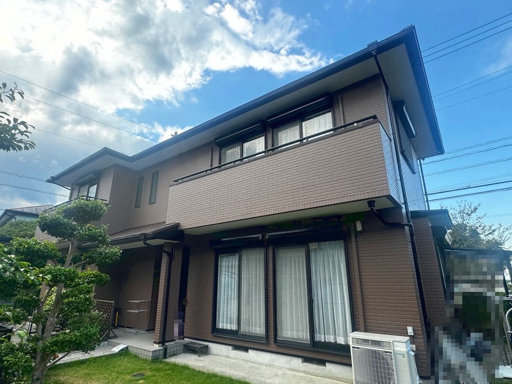 鈴鹿市の外壁塗装、屋根塗装をリペイント匠が施工した写真