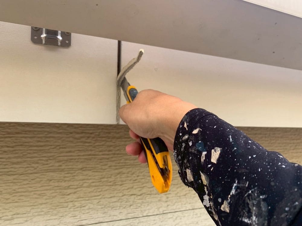 松阪市 S様コーキングカット 松阪市の外壁塗装をリペイント匠が施工した写真