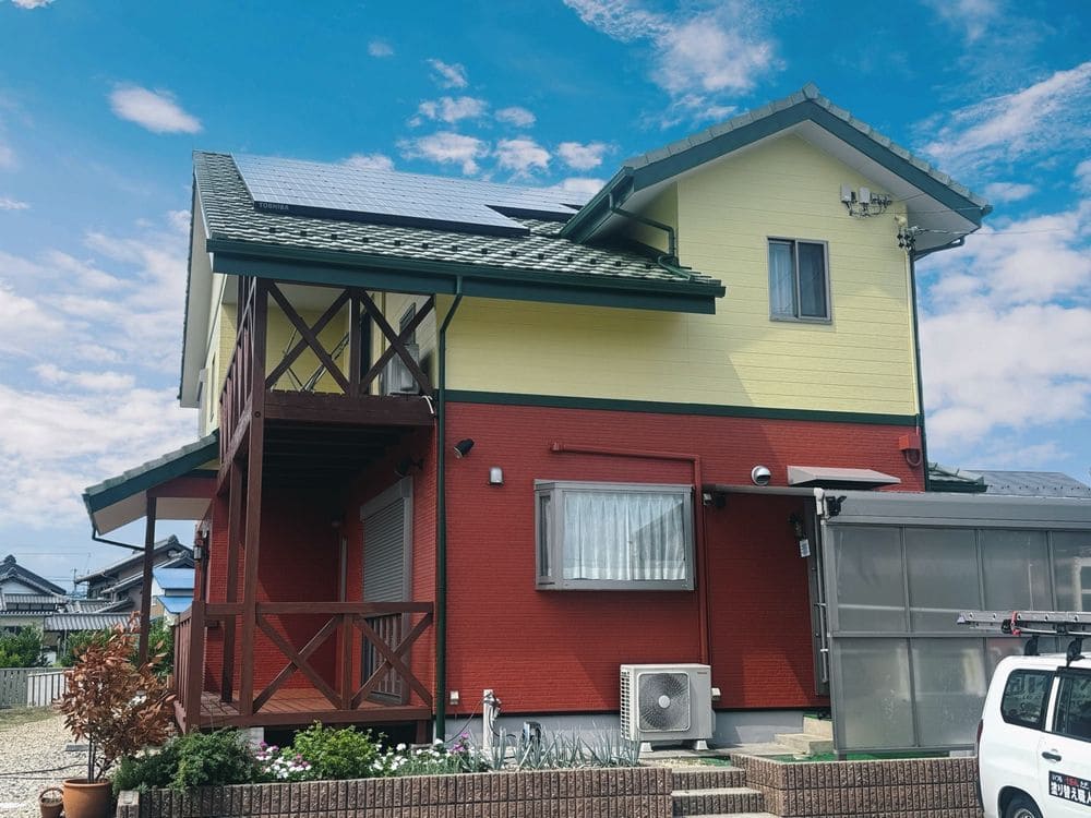 いなべ市の外壁塗装をリペイント匠が施工した写真
