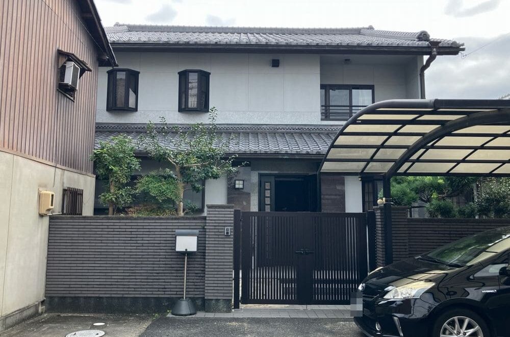 伊賀市の外壁塗装をリペイント匠が施工した写真