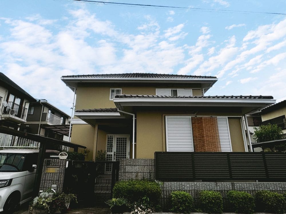亀山市の外壁塗装、屋根塗装をリペイント匠が施工した写真