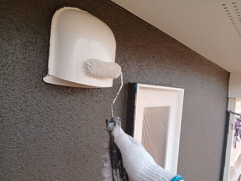 W様(鈴鹿市)換気フード_3回目 鈴鹿市の外壁塗装、屋根塗装をリペイント匠が施工した写真