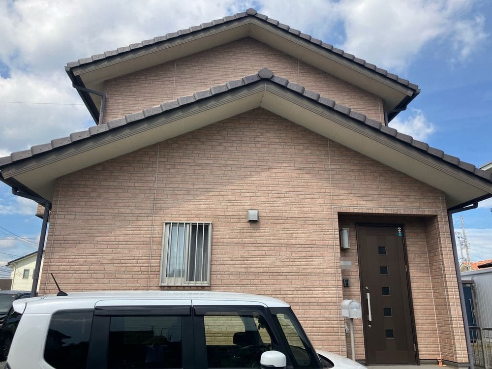 K様(伊勢市)外壁‗施工前2 伊勢市の外壁塗装をリペイント匠が施工した写真