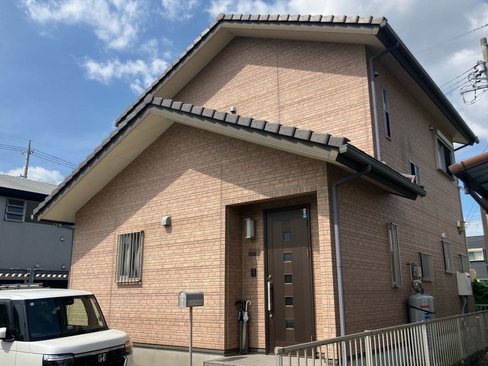 伊勢市の外壁塗装をリペイント匠が施工した写真