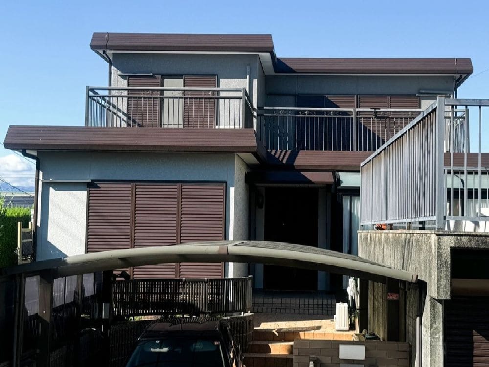 四日市市の外壁塗装、屋根塗装をリペイント匠が施工した写真