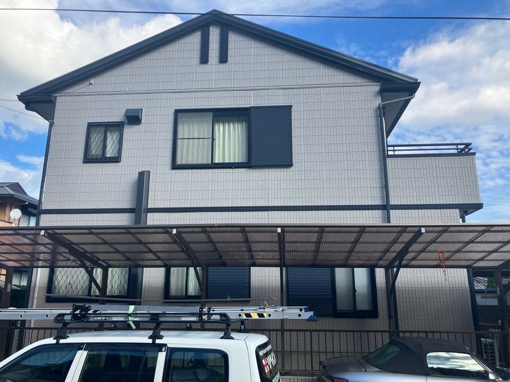 亀山市の外壁塗装、屋根塗装をリペイント匠が施工した写真