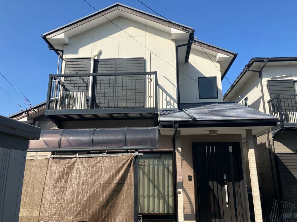 鈴鹿市の外壁塗装、屋根塗装をリペイント匠が施工した写真