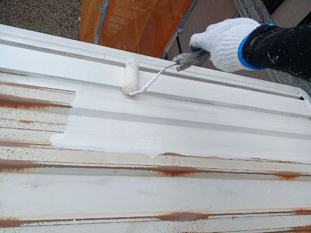 四日市市の外壁塗装、防水工事をリペイント匠が施工した写真