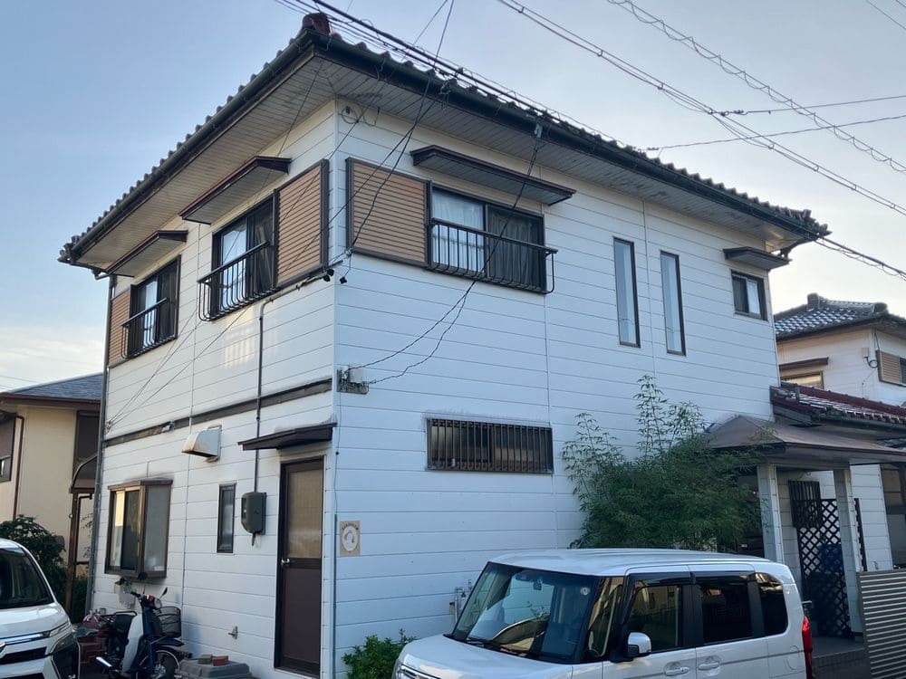 M様(亀山市)外壁‗施工前 亀山市の外壁塗装をリペイント匠が施工した写真