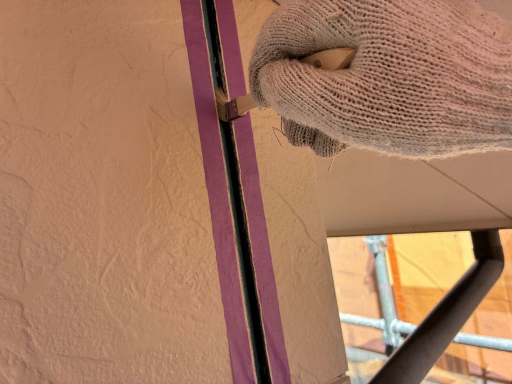 M様(伊勢市)コーキング‗プライマー 伊勢市の外壁塗装をリペイント匠が施工した写真