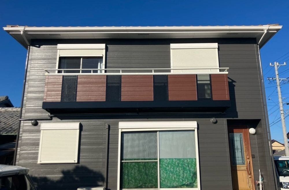 鈴鹿市の外壁塗装をリペイント匠が施工した写真