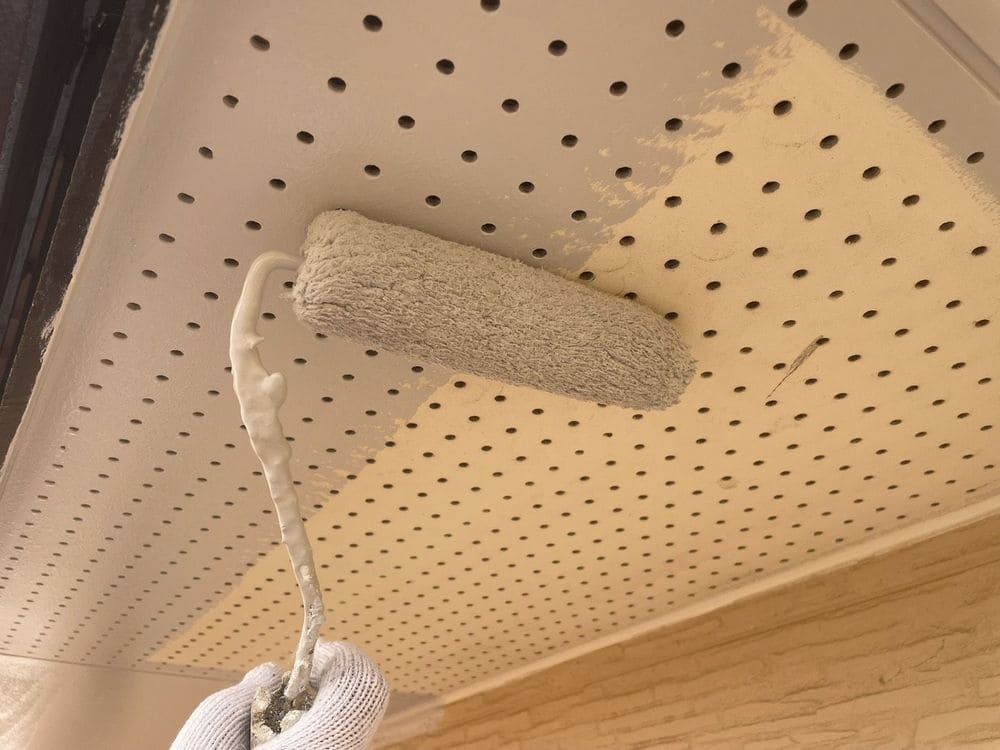 津市久居 N様中塗り (5) 津市の外壁塗装をリペイント匠が施工した写真