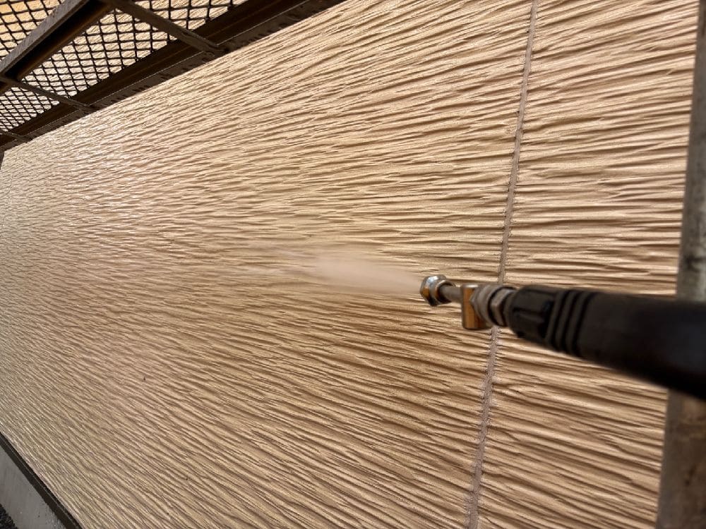 T様(津)高圧洗浄(外壁) (4) 津市の外壁塗装をリペイント匠が施工した写真