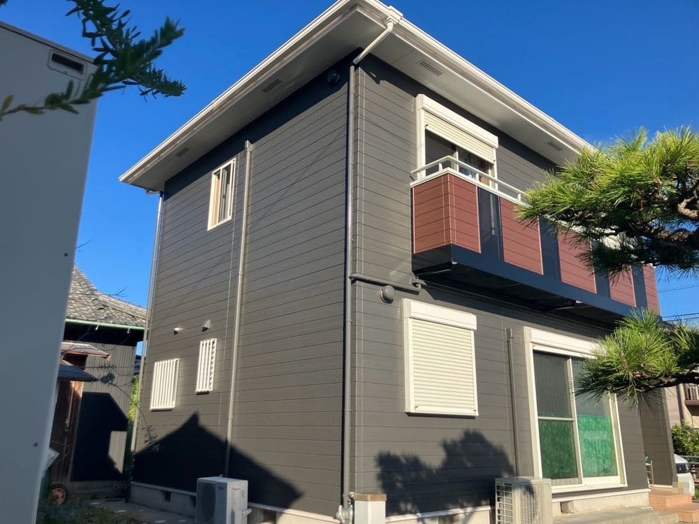 K様(鈴鹿市)外壁‗施工後 鈴鹿市の外壁塗装をリペイント匠が施工した写真