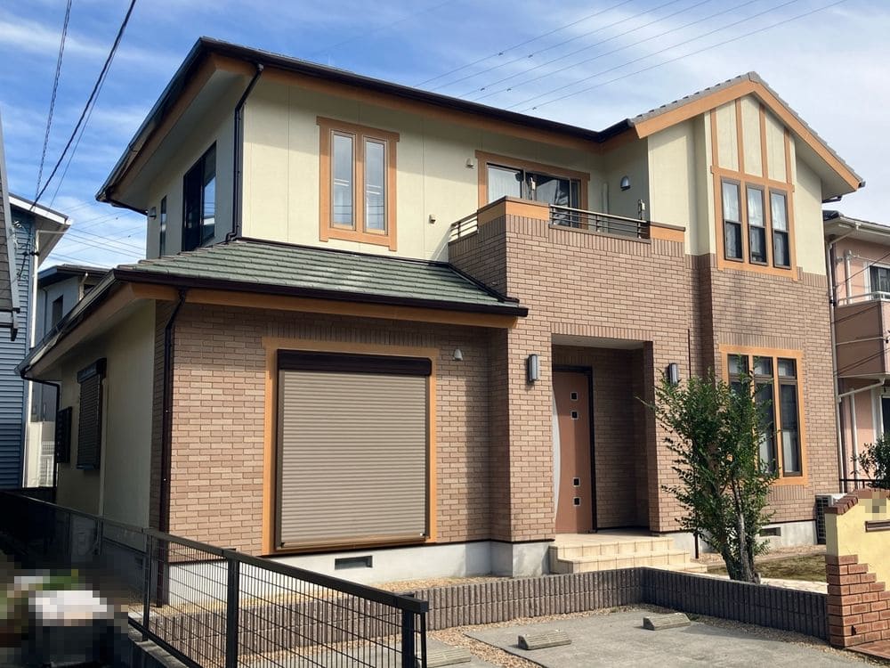 亀山市の外壁塗装をリペイント匠が施工した写真