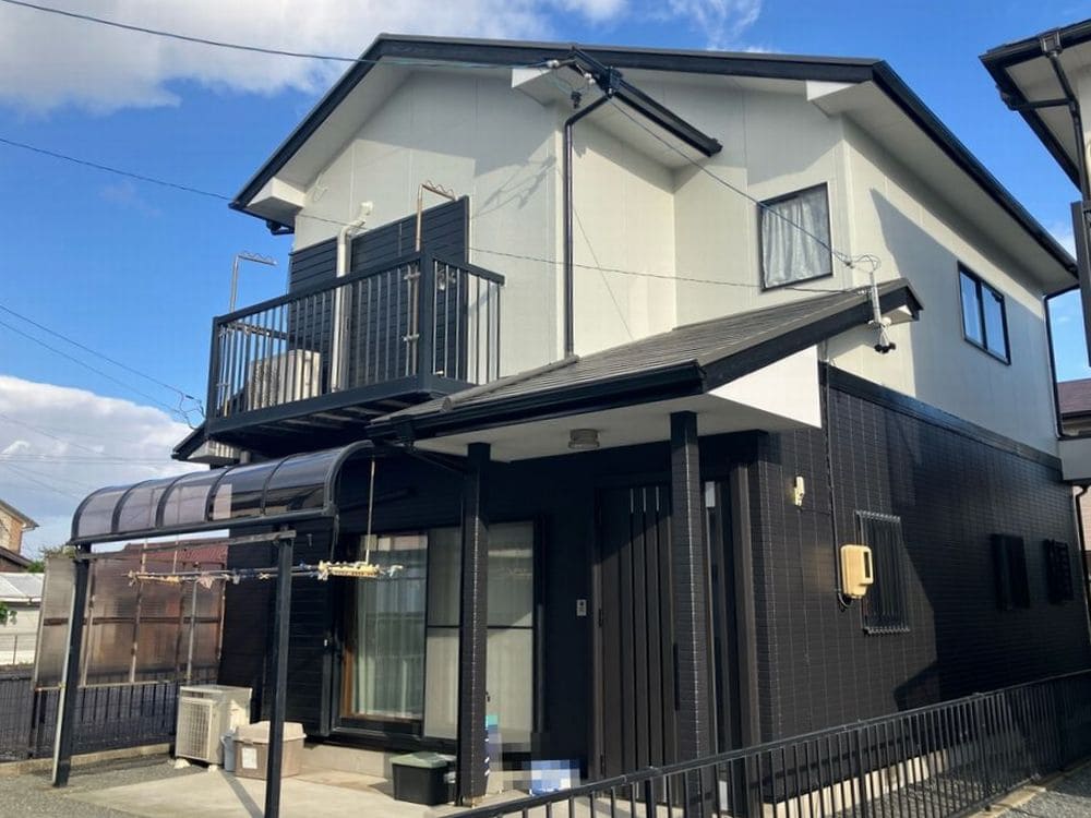 鈴鹿市の外壁塗装、屋根塗装をリペイント匠が施工した写真