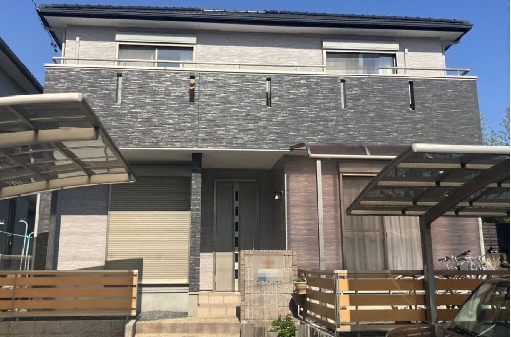 津市の外壁塗装、防水工事をリペイント匠が施工した写真