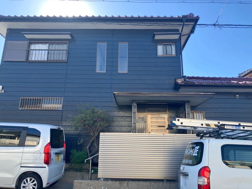 M様(亀山市)外壁‗施工後2 亀山市の外壁塗装をリペイント匠が施工した写真