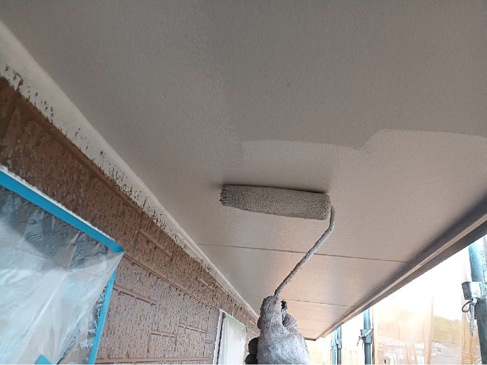 四日市市の外壁塗装、防水工事をリペイント匠が施工した写真