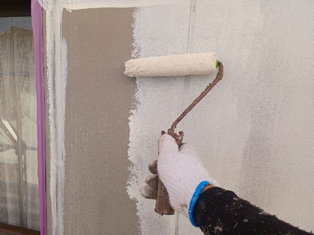 四日市市の外壁塗装、防水工事をリペイント匠が施工した写真