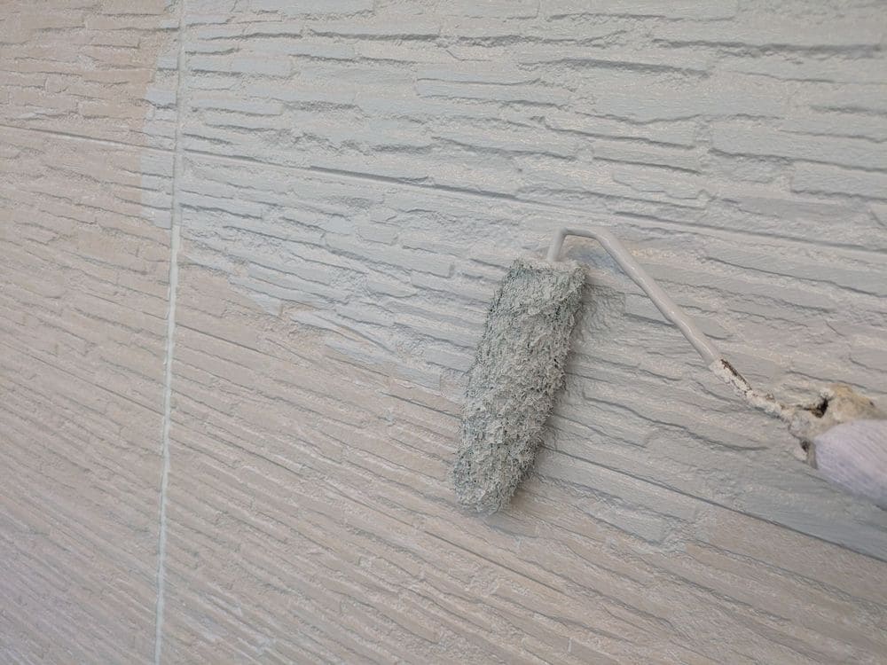 津市久居 N様中塗り (7) 津市の外壁塗装をリペイント匠が施工した写真