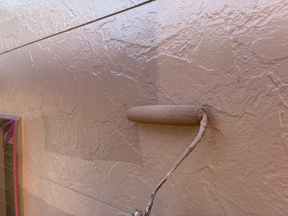 M様(伊勢市)外壁‗上塗り2 伊勢市の外壁塗装をリペイント匠が施工した写真