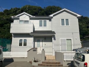 鈴鹿市の外壁塗装をリペイント匠が施工した写真