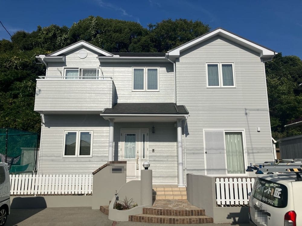 鈴鹿市の外壁塗装をリペイント匠が施工した写真