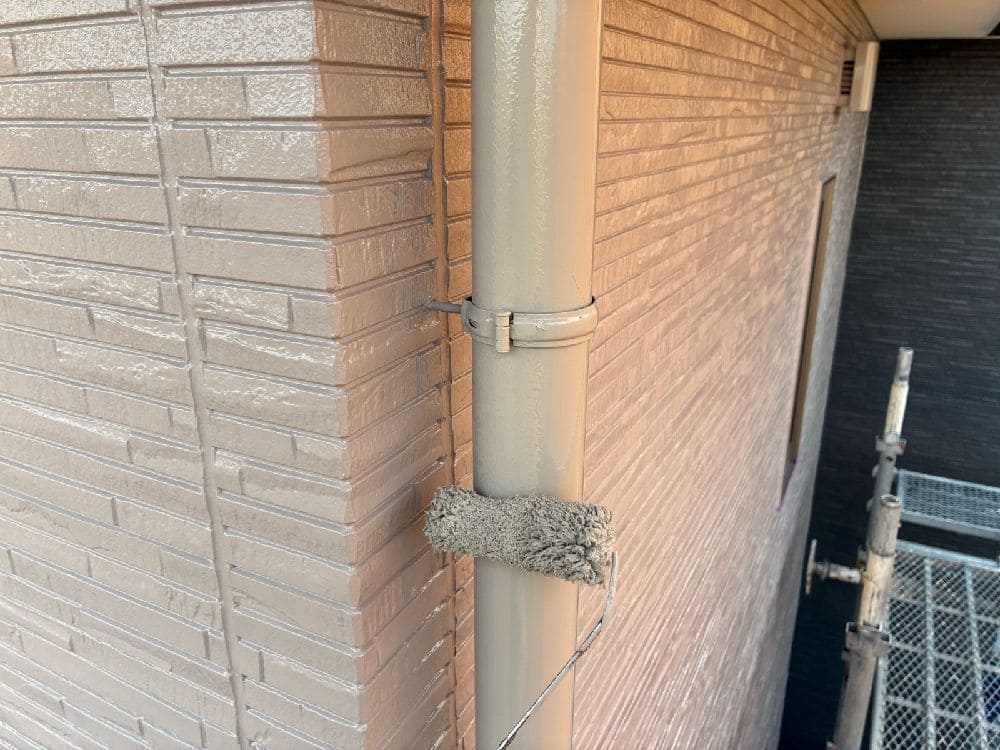 津市の外壁塗装、防水工事をリペイント匠が施工した写真