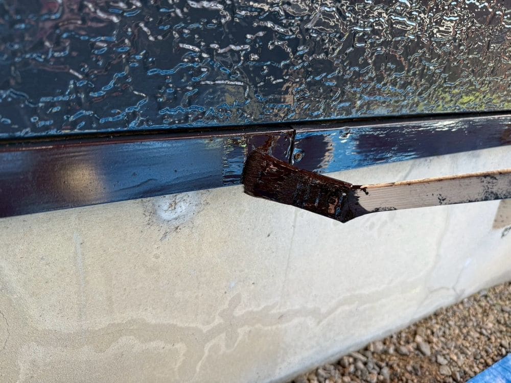 M様(亀山市)水切り‗2回目 亀山市の外壁塗装をリペイント匠が施工した写真