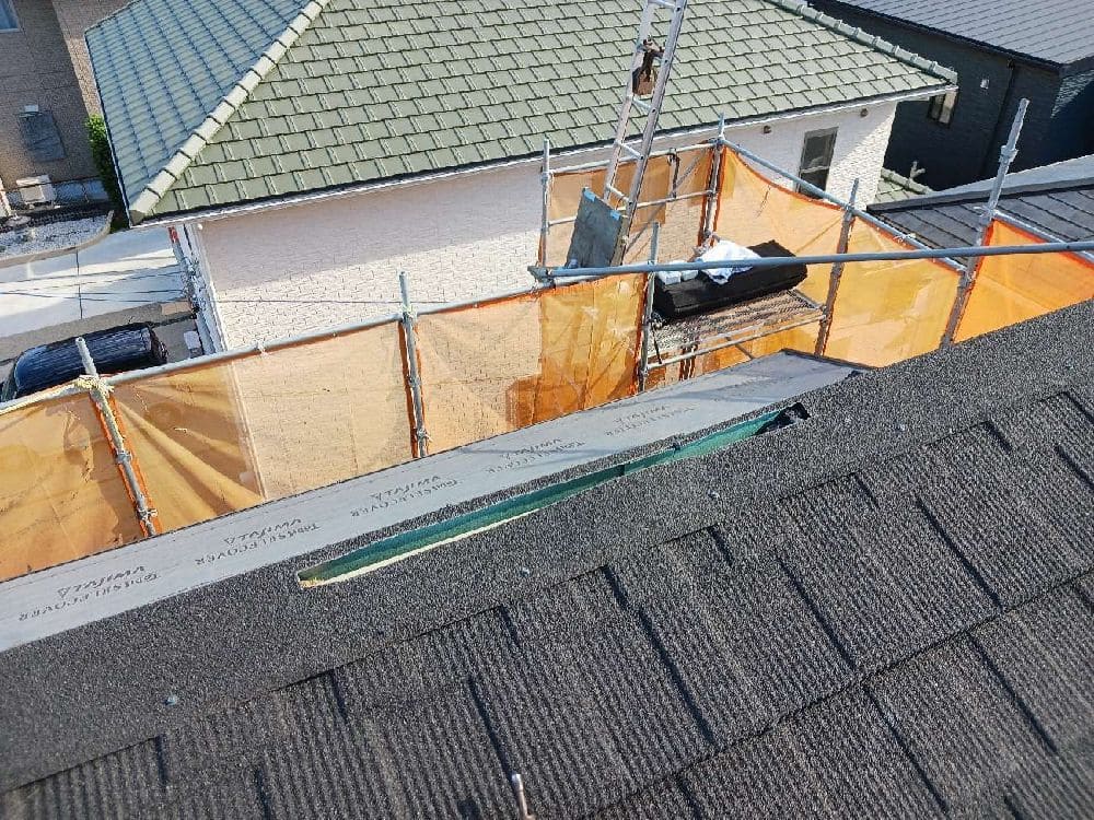 H様(津)棟換気(施工前) 津市の外壁塗装、屋根工事をリペイント匠が施工した写真