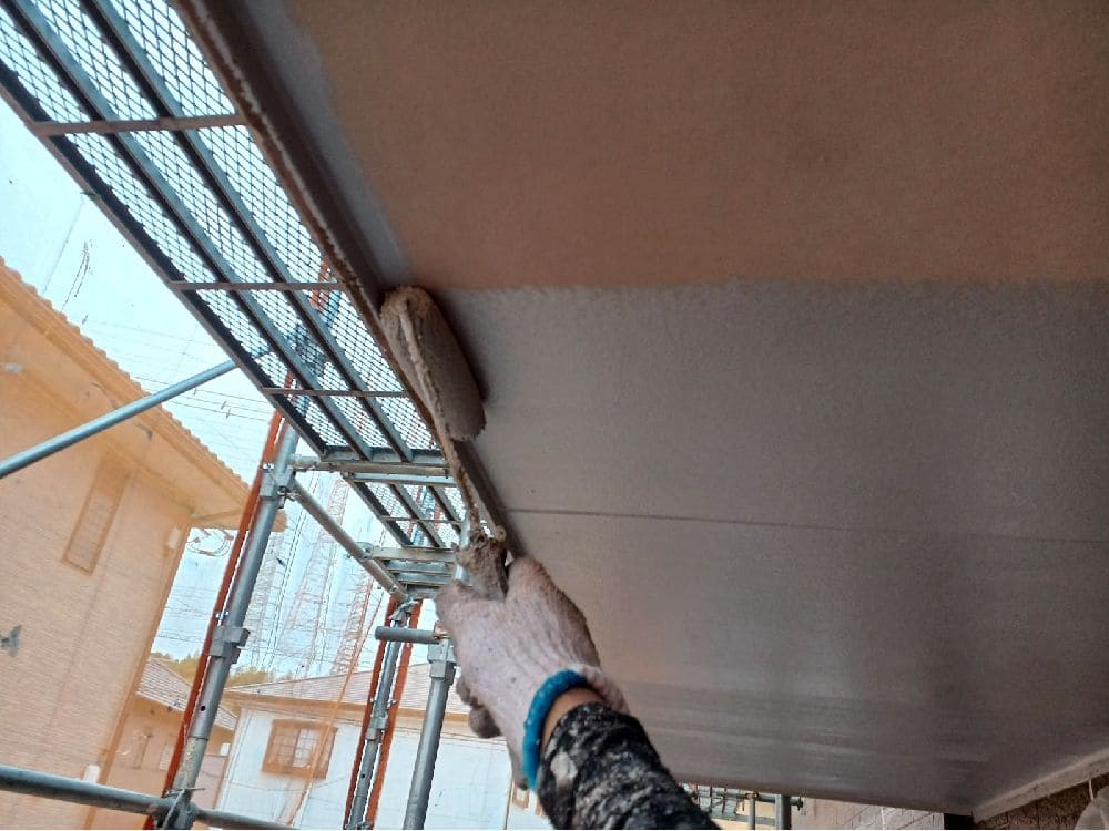 四日市市の外壁塗装、防水工事をリペイント匠が施工した写真