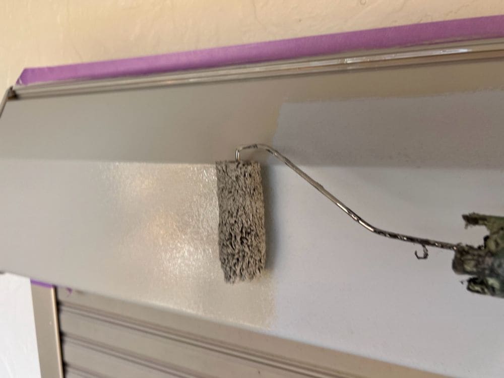 M様(伊勢市)シャッターボックス‗2回目 伊勢市の外壁塗装をリペイント匠が施工した写真