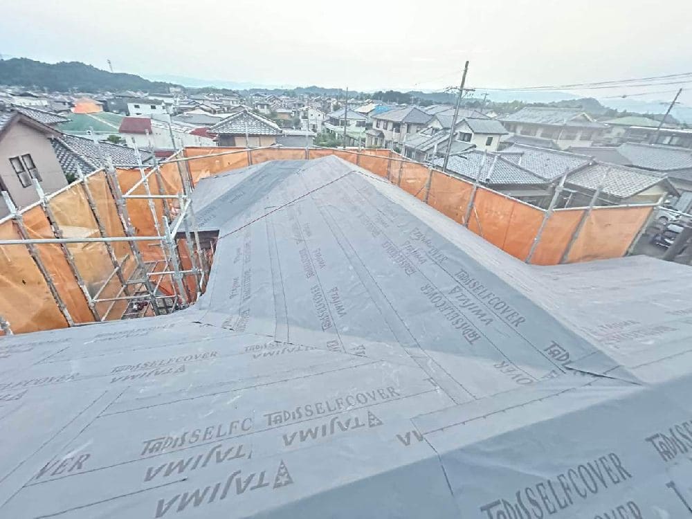 S様(津)屋根ルーフィング(施工後1) 津市の外壁塗装、屋根工事をリペイント匠が施工した写真