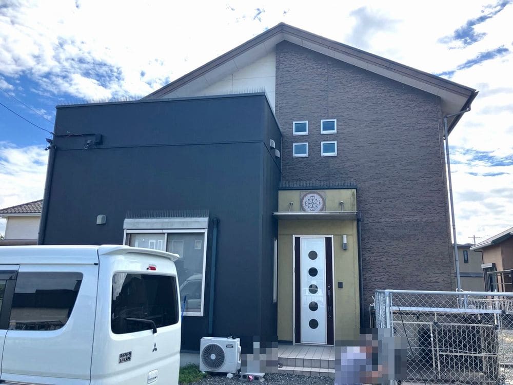 伊勢市の外壁塗装、防水工事をリペイント匠が施工した写真