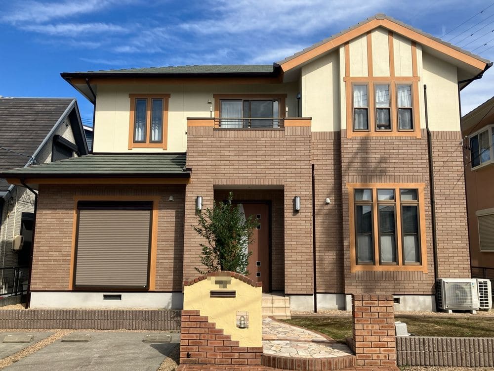 K様(亀山市)外壁‗施工後3 亀山市の外壁塗装をリペイント匠が施工した写真