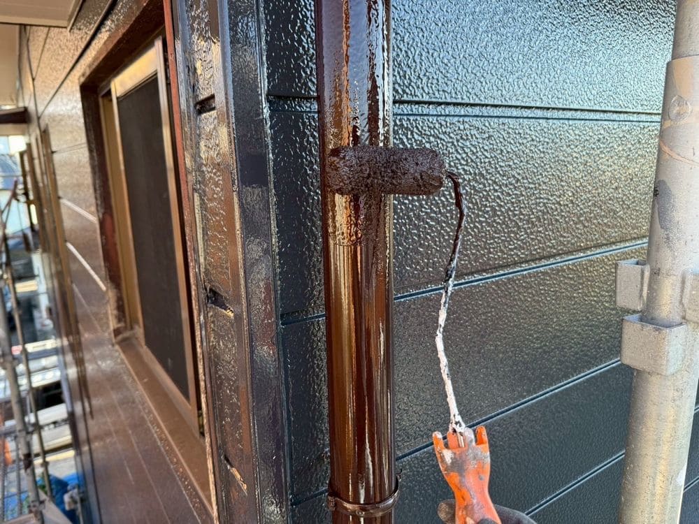 M様(亀山市)樋‗2回目 亀山市の外壁塗装をリペイント匠が施工した写真