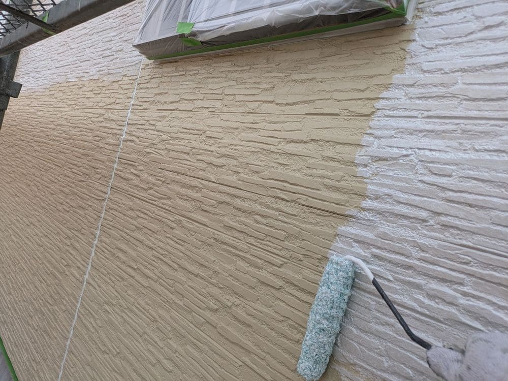 津市久居 N様下塗り (3) 津市の外壁塗装をリペイント匠が施工した写真