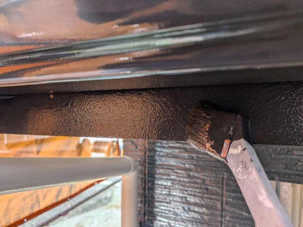 津市久居 N様上塗り (8) 津市の外壁塗装をリペイント匠が施工した写真