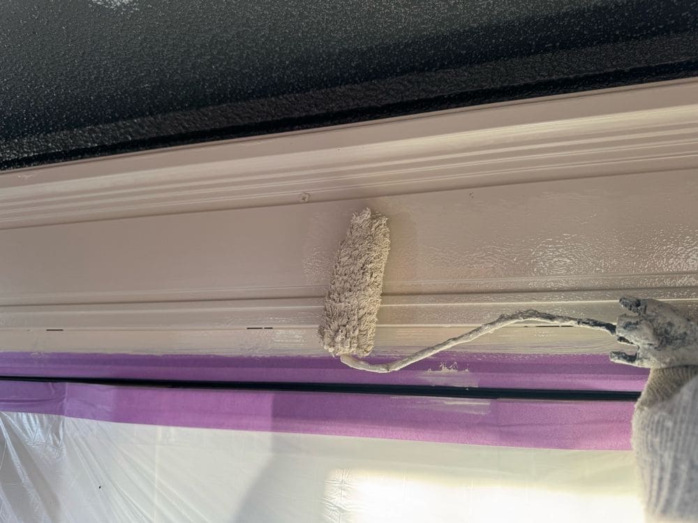 上塗り いなべ市で外壁・屋根塗装をリペイント匠が施工した写真