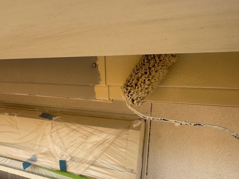 鼻隠し(中塗り)