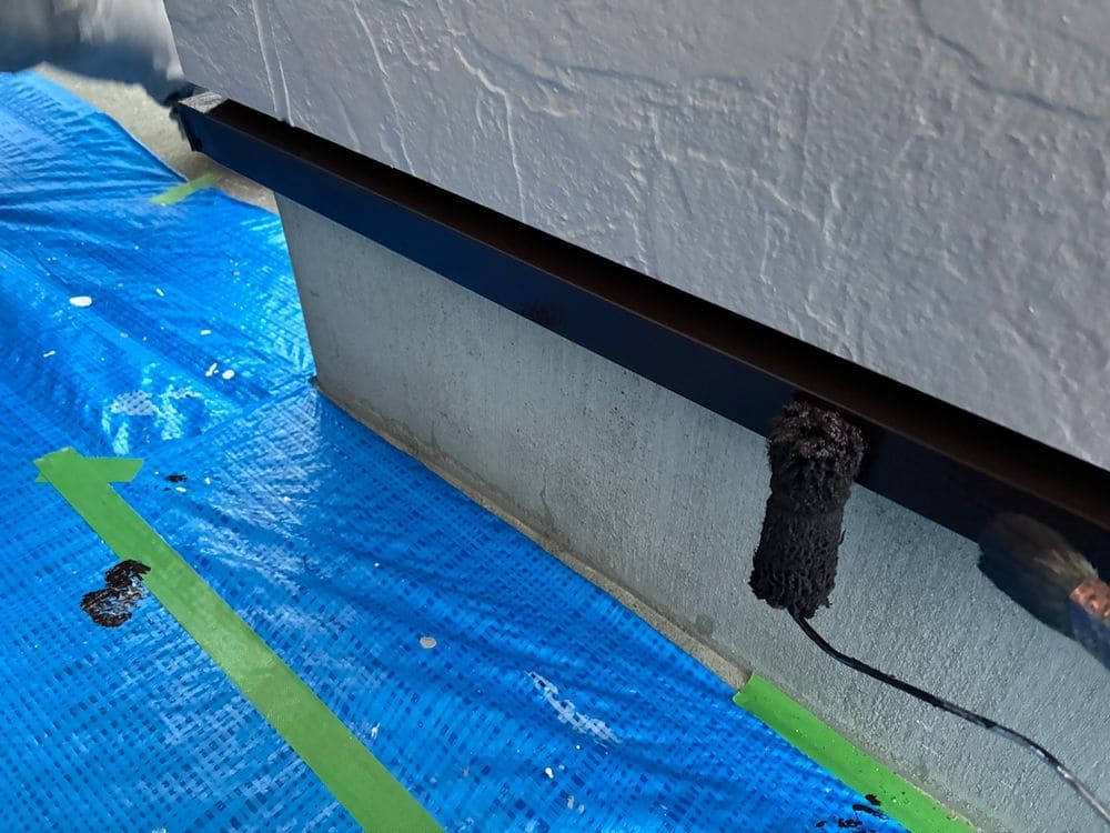 M様(伊勢市)水切り‗3回目 伊勢市の外壁塗装をリペイント匠が施工した写真