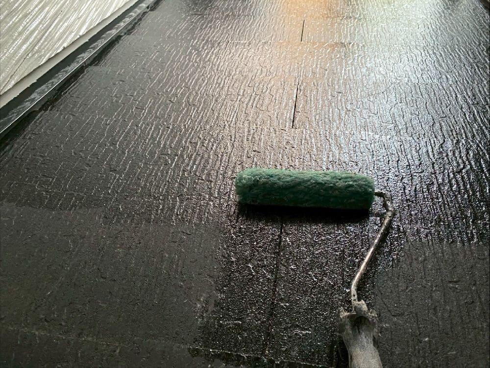 T様(津)屋根(下塗り2) (1) 津市の外壁塗装をリペイント匠が施工した写真