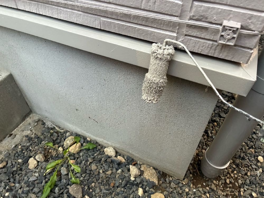 津市の外壁塗装、防水工事をリペイント匠が施工した写真