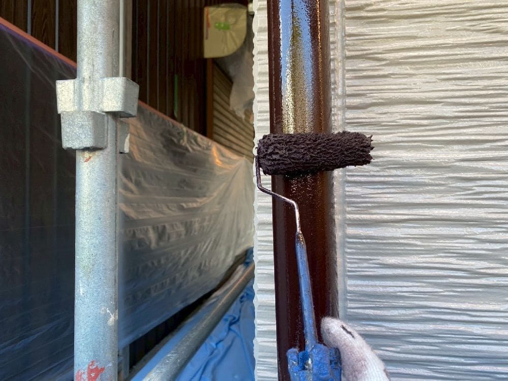 T様(津)樋(上塗り) (3) 津市の外壁塗装をリペイント匠が施工した写真