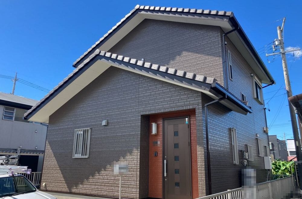 伊勢市の外壁塗装をリペイント匠が施工した写真
