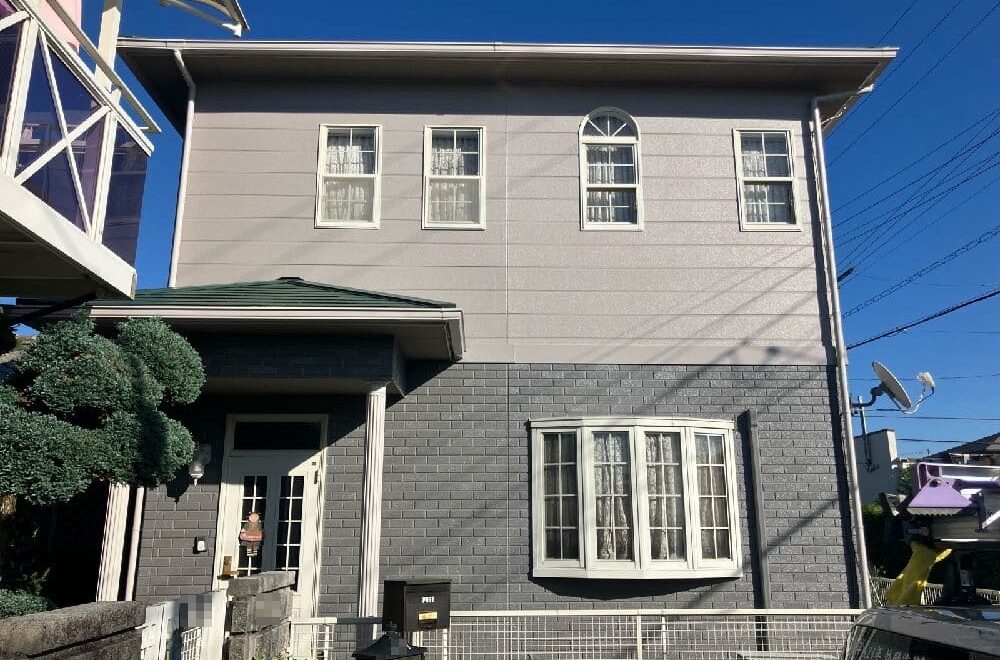 津市の外壁塗装をリペイント匠が施工した写真